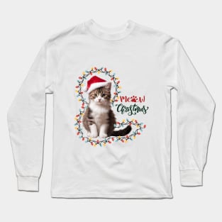 Meaw Christmas Long Sleeve T-Shirt